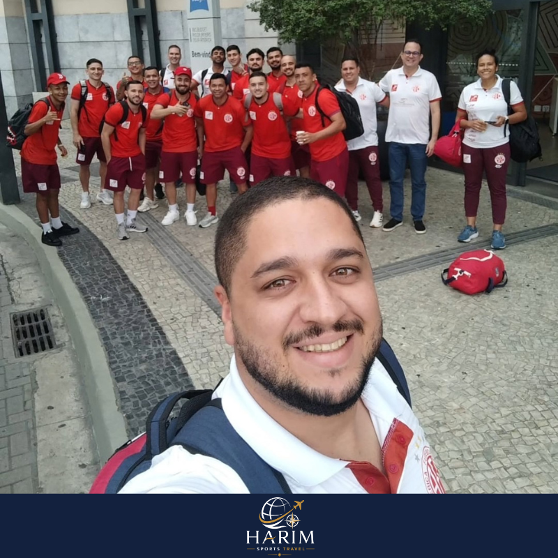 Bastidores 4: equipes esportivas hospedadas pela Harim Sports Travel